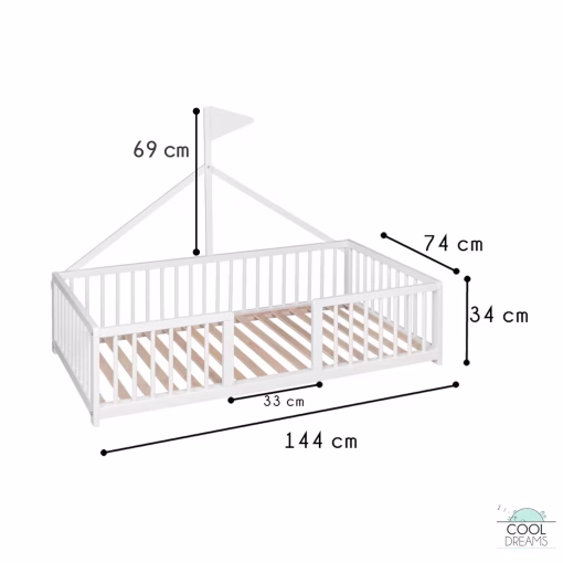 cama infantil montessori apache wonderland medidas-1 cama infantil montessori apache wonderland medidas-1