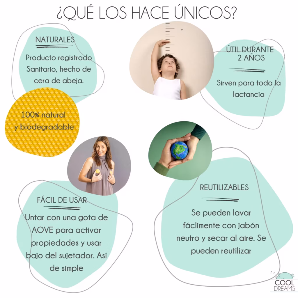 disco de lactancia mamaceram unicos