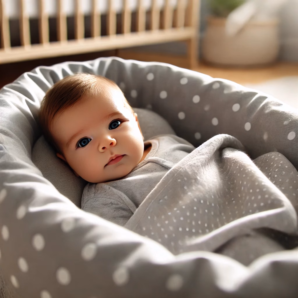 bebe en cojin nido cool dreams
