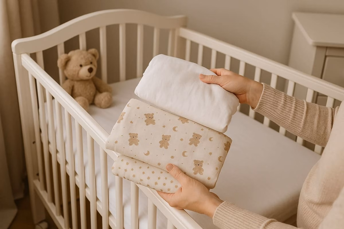 Cómo elegir las mejores sábanas para cuna: Guía práctica para padres