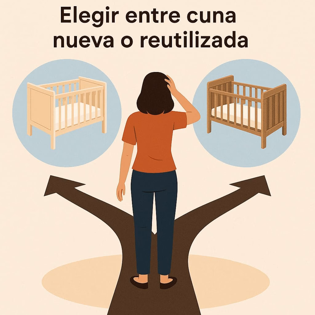 infografía cama nueva o reutilizar