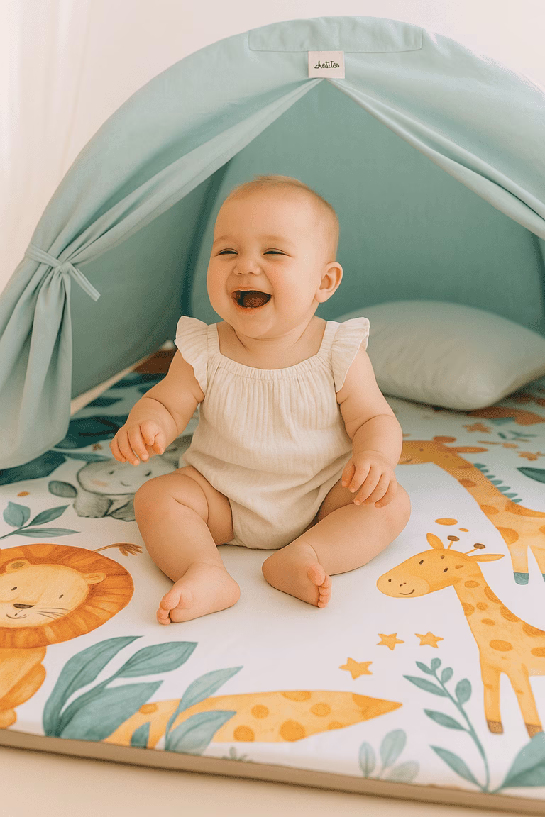 ¿Por qué los pediatras recomiendan las alfombras sensoriales?