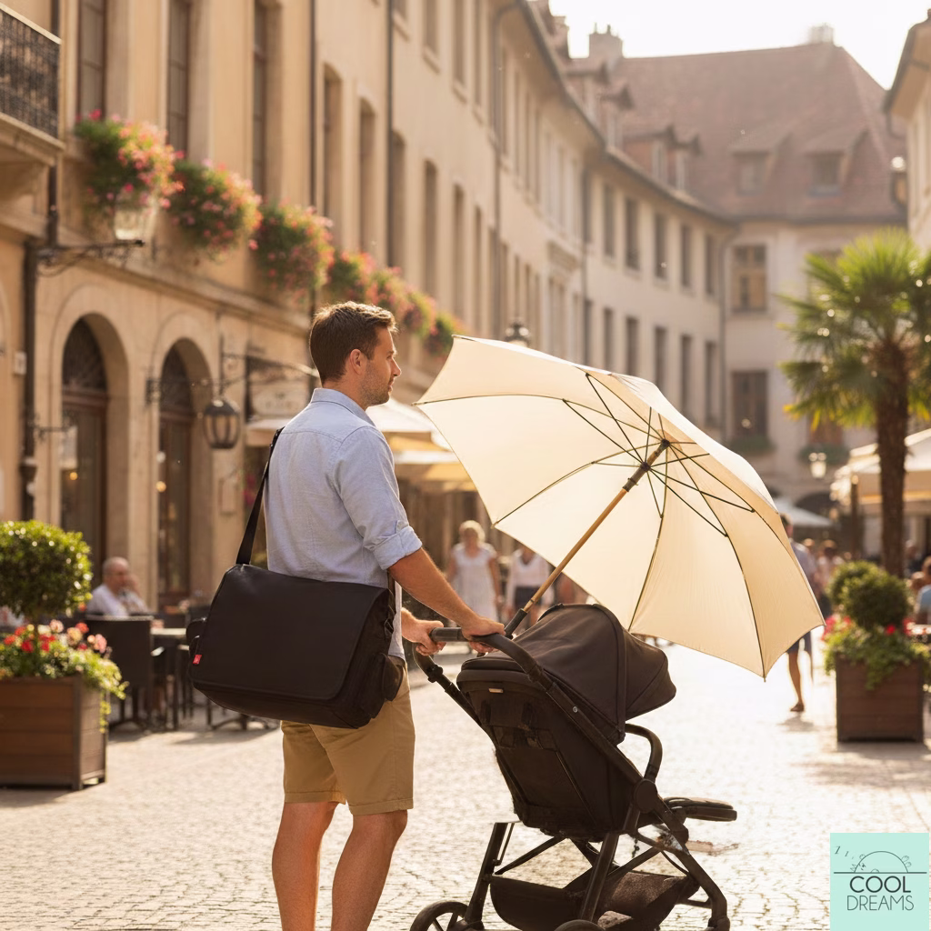 Silla de paseo bebe con parasol