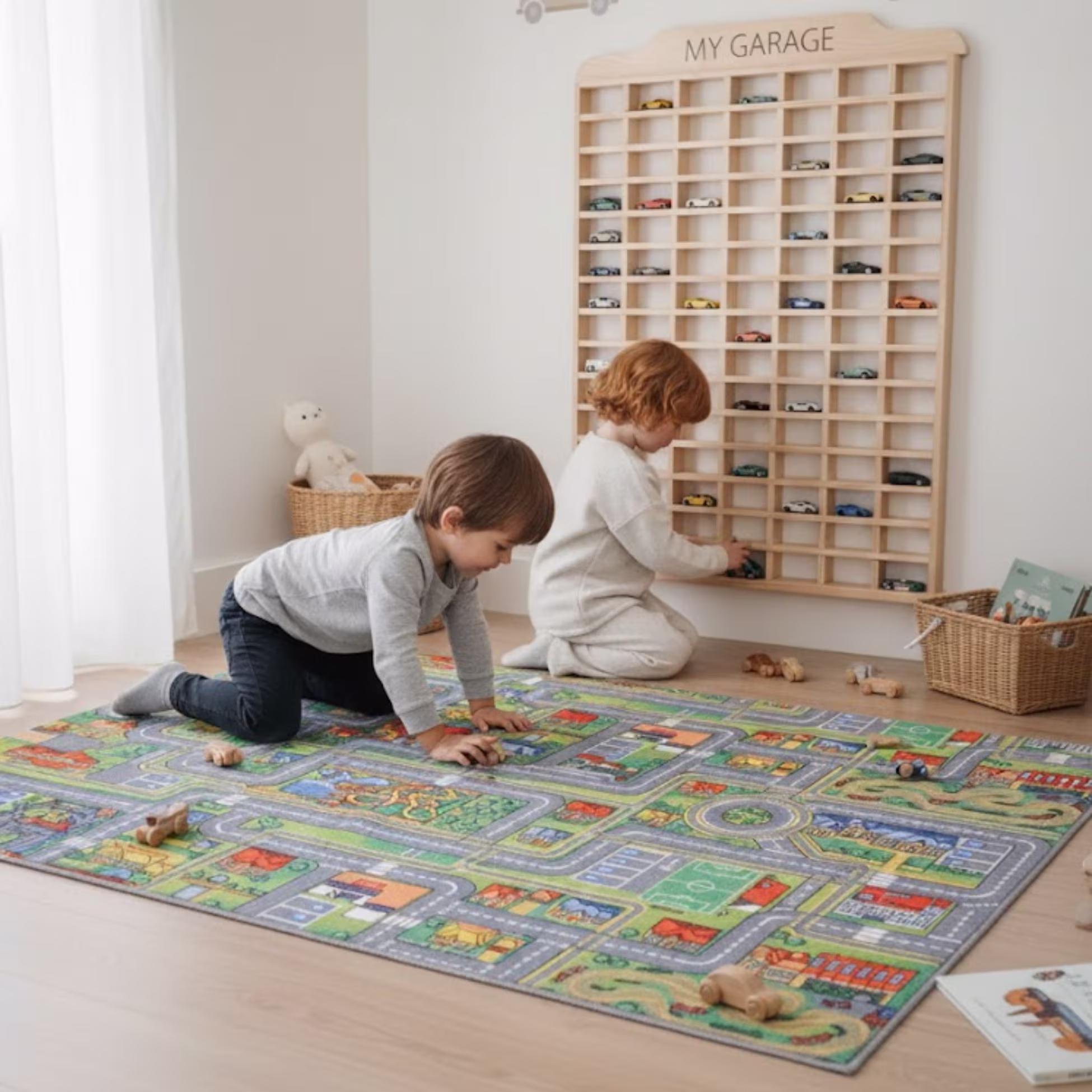 Park & Go · Alfombra infantil de circuito urbano para jugar