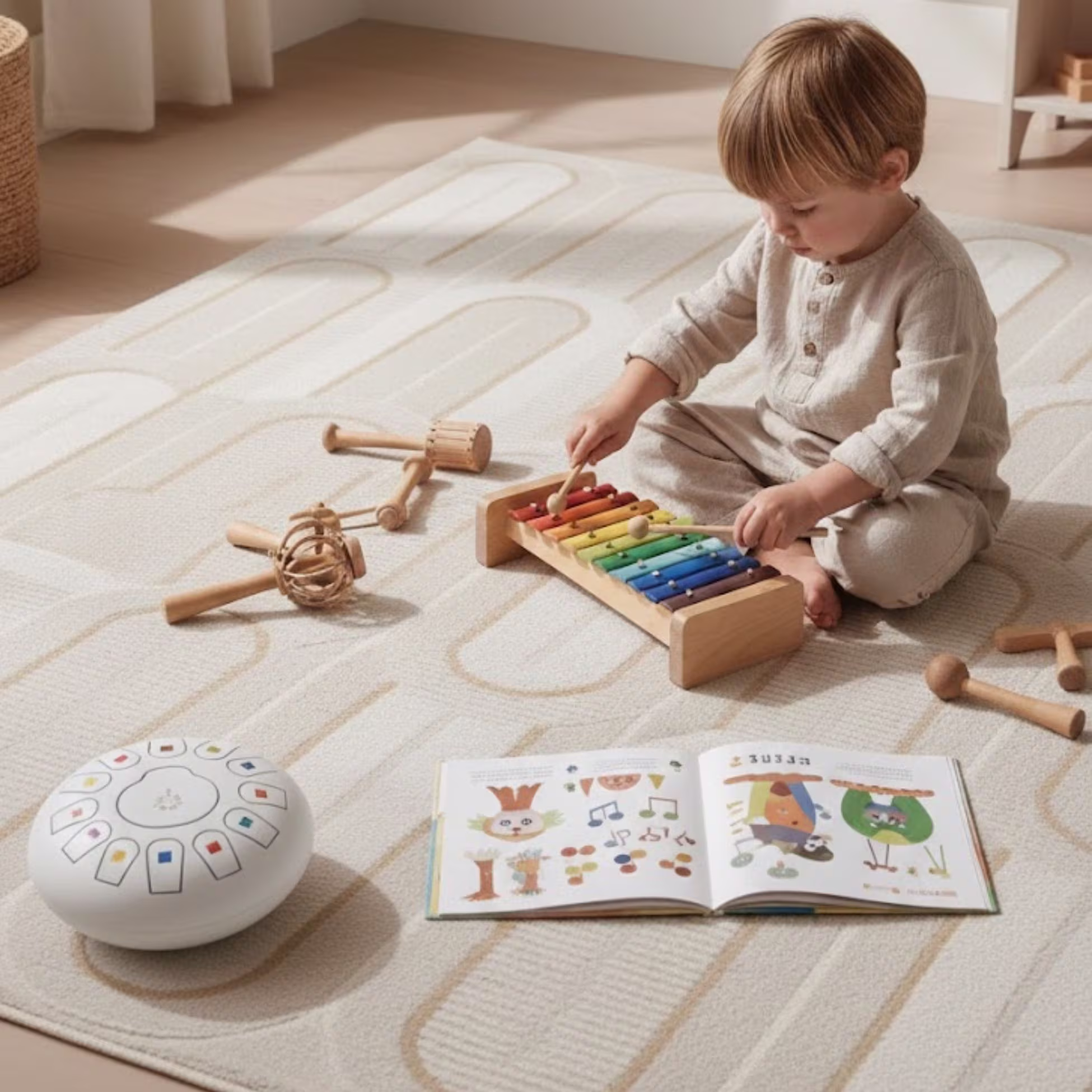 Cadenza · Alfombra geométrica para crear espacios con ritmo