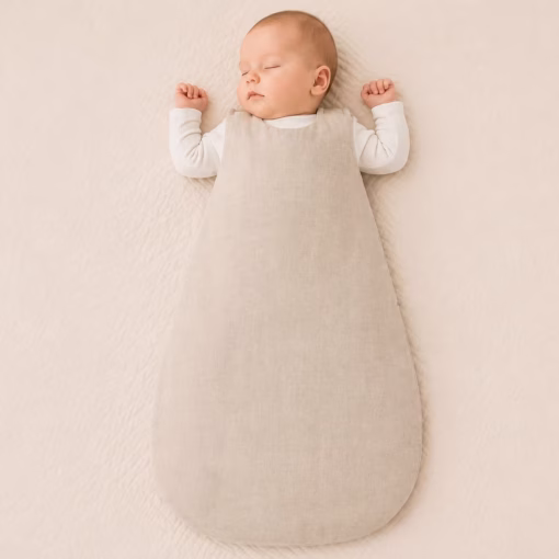 saco dormir bebe portada terra linen